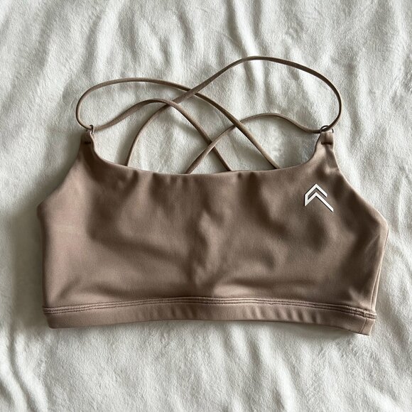 Oner Active Everyday Crossover Bralette Small Sandstone - Picture 1 of 5